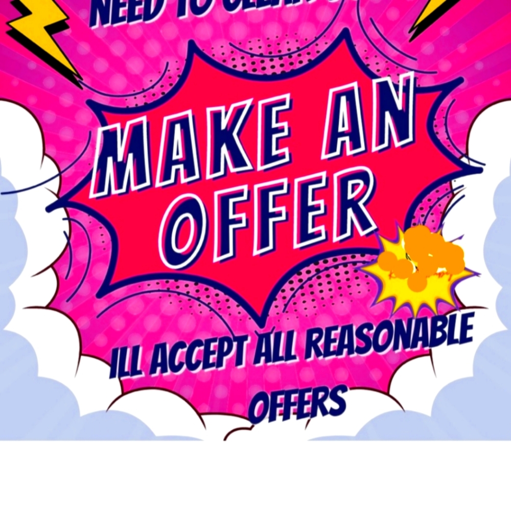 Offers Welcome!!